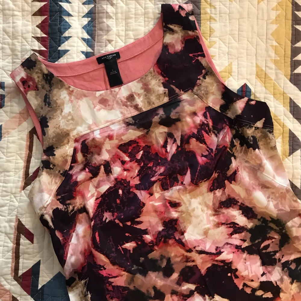 Ann Taylor Sleeveless Blouse